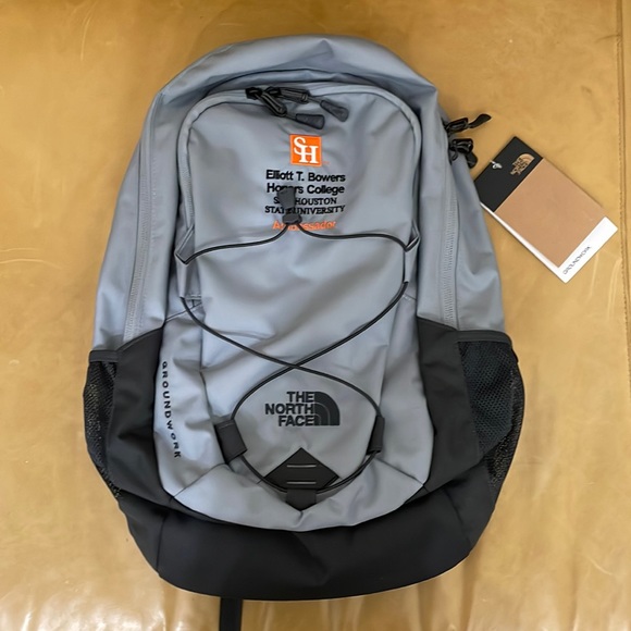 north face haystack backpack grey The Recon in Mid & Asphalt Grey Melange  Country Club Prep Padded 15 laptop sleeve The North Face Fall Line